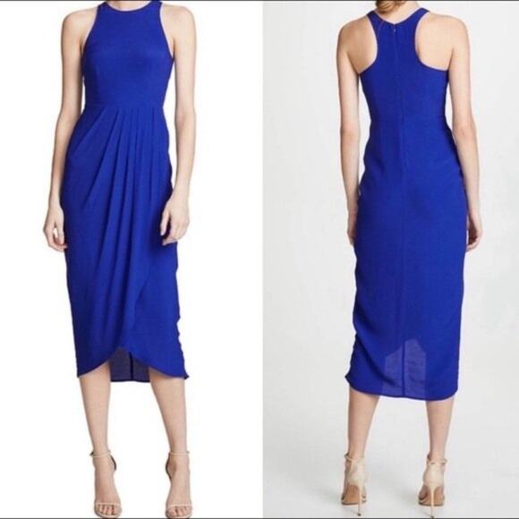 NWT YUMI KIM So Social Dress Royal Blue Size L - Picture 11 of 11